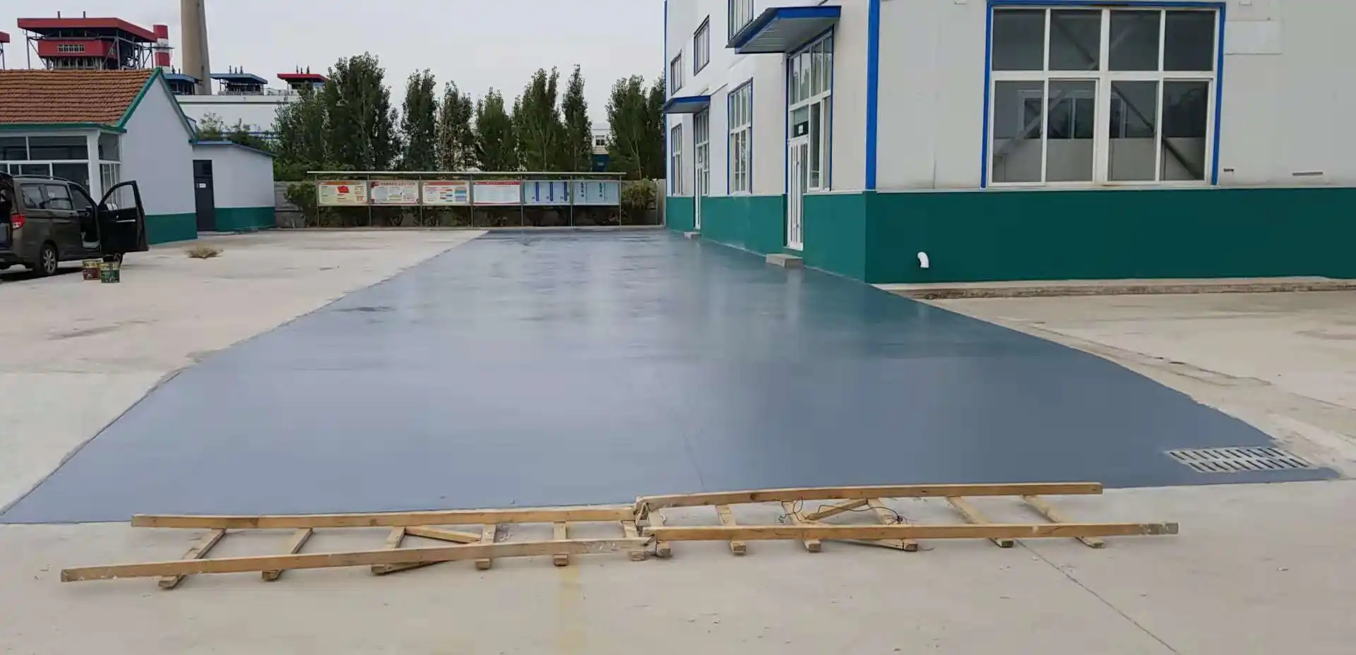 运城车间厂房地坪漆修补翻新